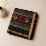 Black & Red Dual Design Bagru Maheshwari