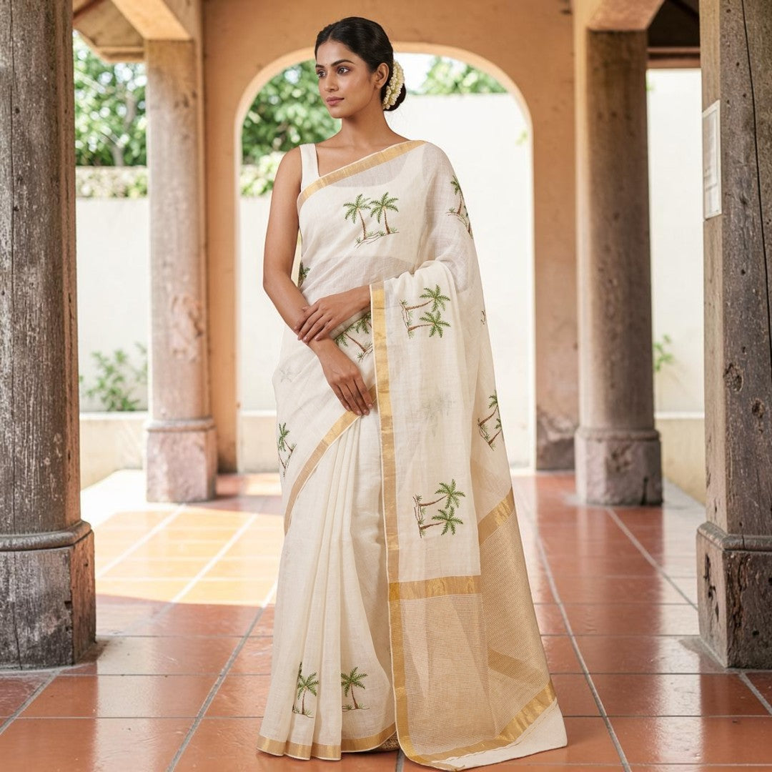 Onam with Minimalistic Linen