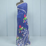 Bengal Jamdani Handloom Cotton Saree with Woven Motifs