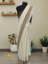 Handloom Saree with Minimalistic Butti