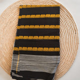 Yellow Elephant Motif Saree