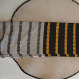 Yellow Elephant Motif Saree