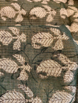 Mustard Block Print Kota Doriya
