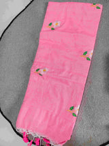 Khadi Cotton Flower Embroidery
