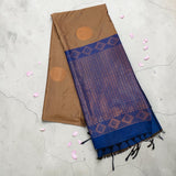 Semi Silk Saree with Woven Medallions
