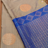 Semi Silk Saree with Woven Medallions