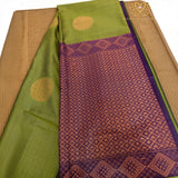 Semi Silk Saree with Woven Medallions
