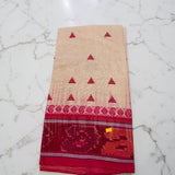 Dhonekhali Lal Booti Handloom Saree