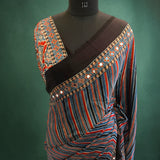 Mirror, Stripes & Ajrakh Spice