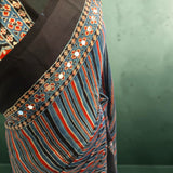 Mirror, Stripes & Ajrakh Spice