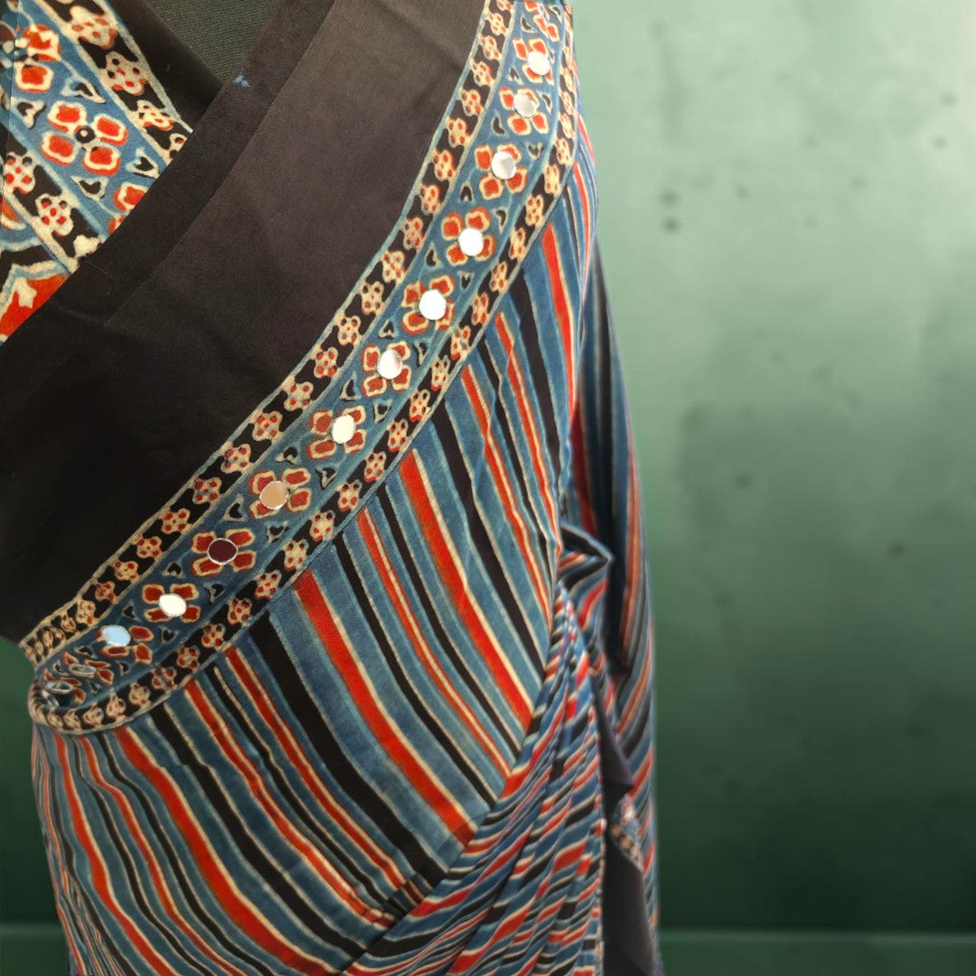 Mirror, Stripes & Ajrakh Spice