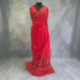 Crimson Red Floral Elegance
