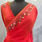 Crimson Red Floral Elegance