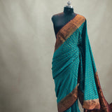 Georgette Banarasi Butti Silk Saree