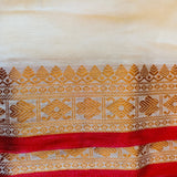 Crimson Gold Minimal Mul Cotton