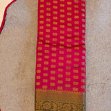 Georgette Banarasi Butti Silk Saree