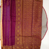Georgette Banarasi Butti Silk Saree