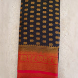 Georgette Banarasi Butti Silk Saree