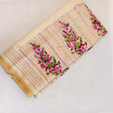 Chanderi Pink Onam Bouquet