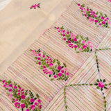 Chanderi Pink Onam Bouquet