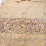 The Enchanted Swan in Kantha