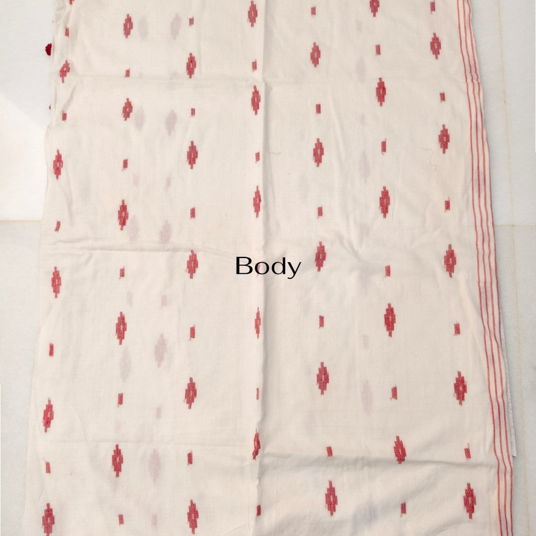 Burfi Butti Mul Cotton Saree