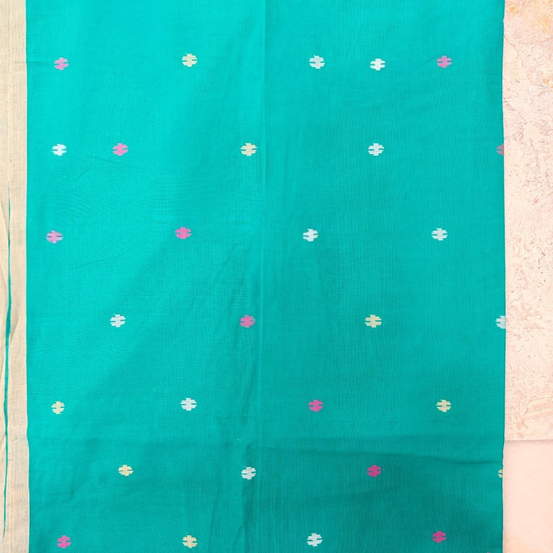 Whimsical Wings Jamdani Saree