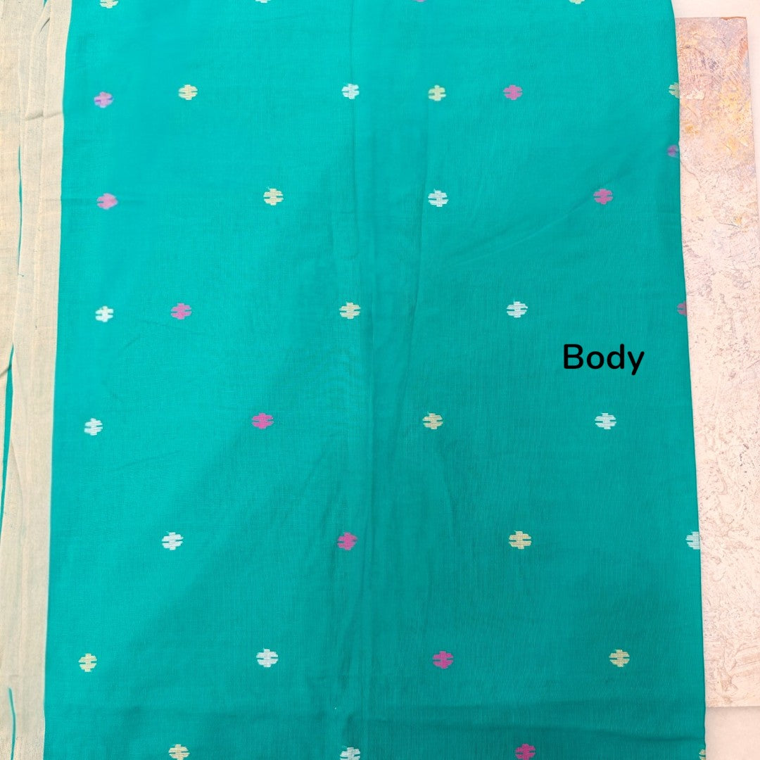 Whimsical Wings Jamdani Saree