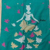 Whimsical Wings Jamdani Saree