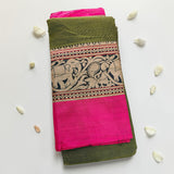 Gaja-Mayura Narayanpet Saree