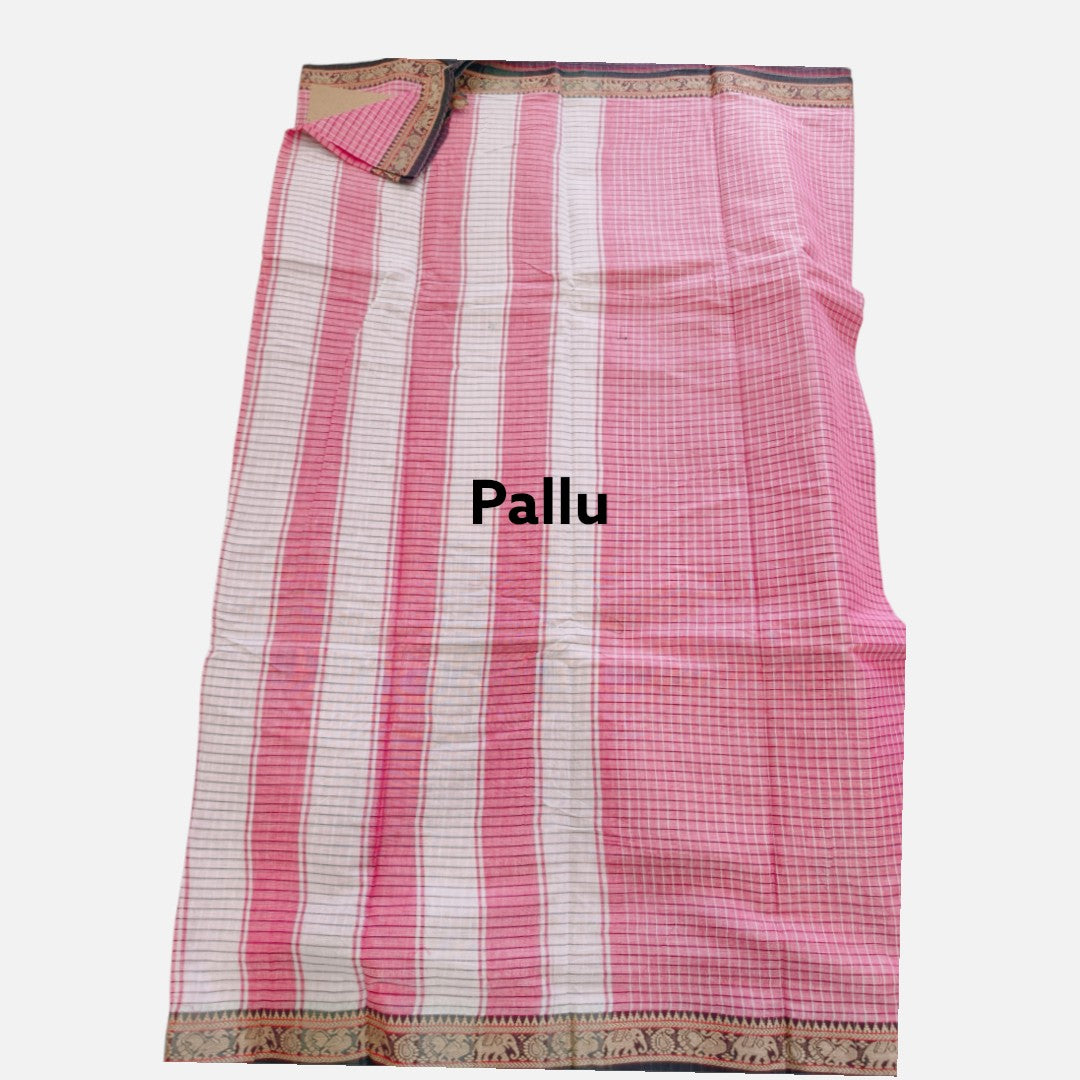 Gulabi Gajraj  Narayanpet Saree