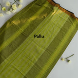Olive Muse Pure Handloom Saree