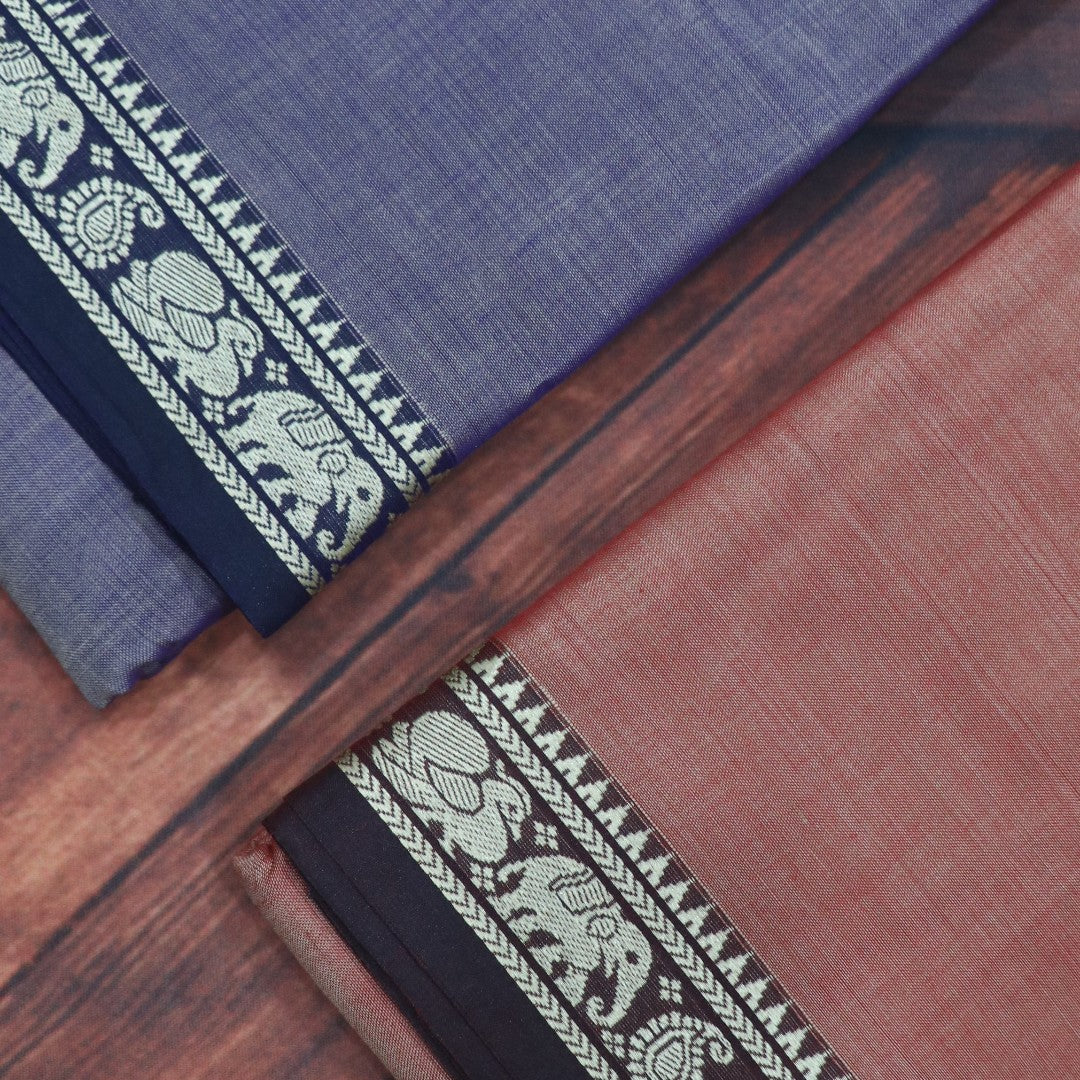 Elephant and Peacock Small Border Narayanpet