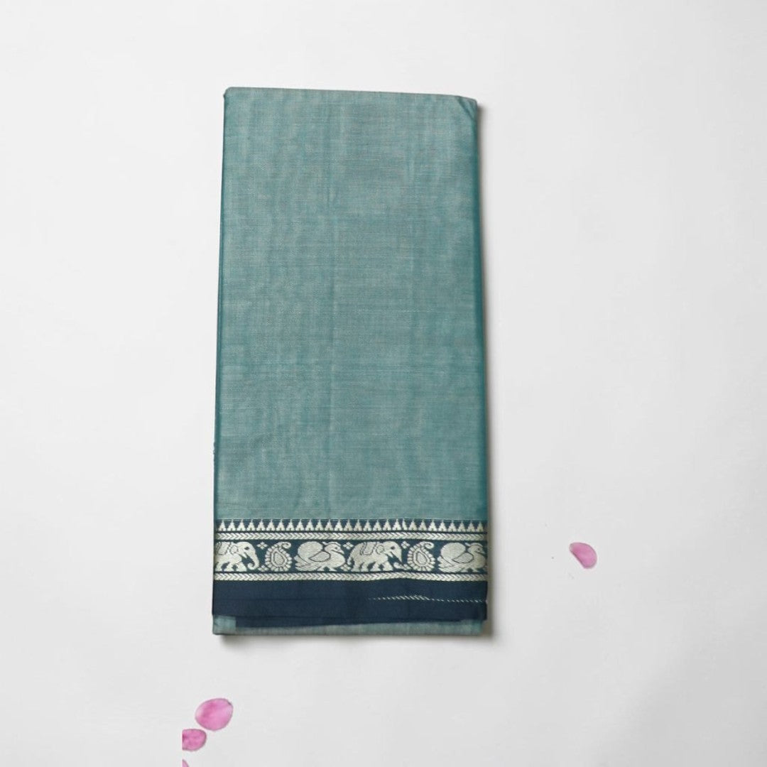 Elephant and Peacock Small Border Narayanpet