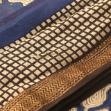Indigo Aam Butti Checks Bagru Maheshwari