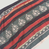 Black Minimalistic Bagru Maheshwari