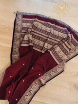 Maroon Cotton Baluchuri