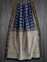 Indigo Aam Butti Checks Bagru Maheshwari