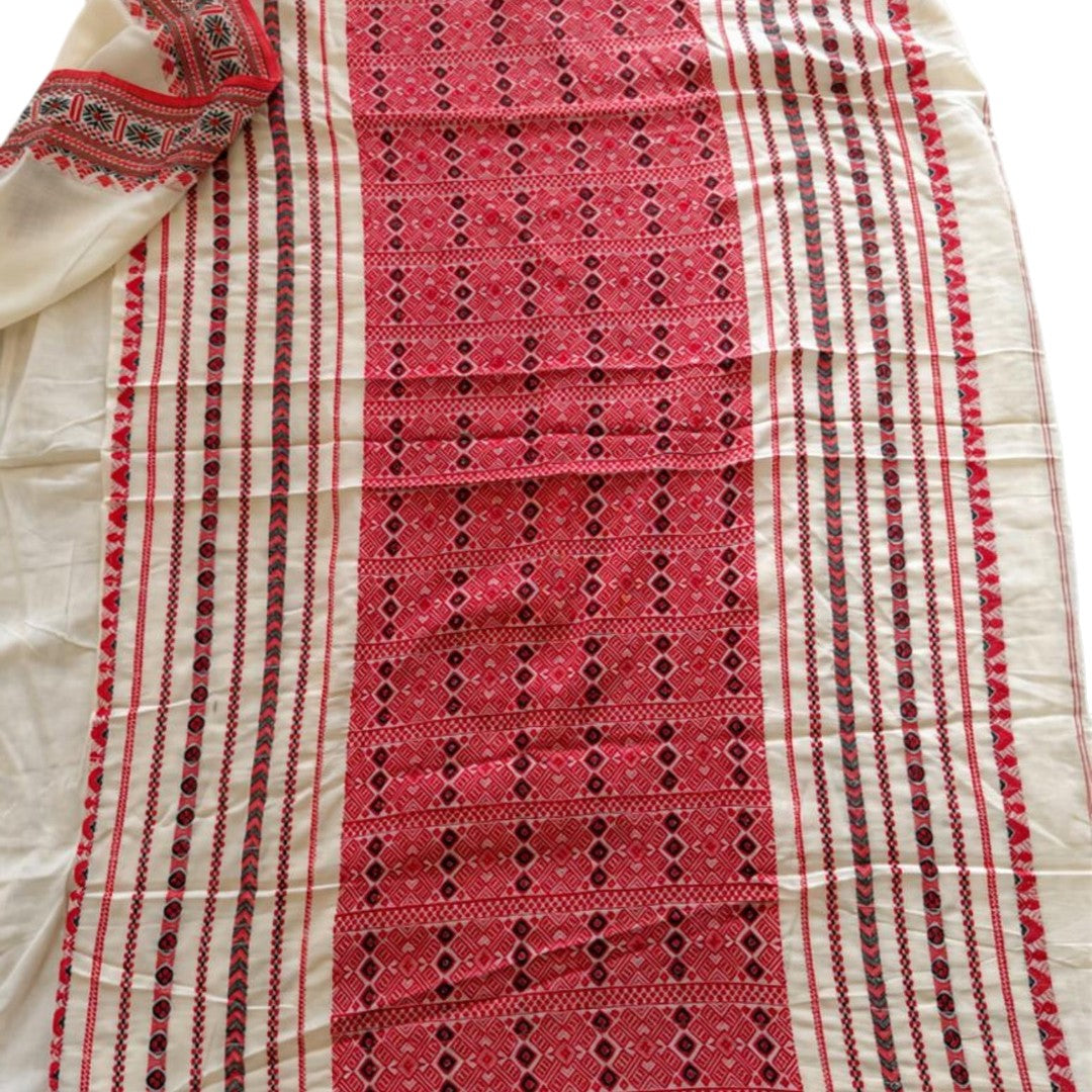 Handloom Assam Khadi Saree