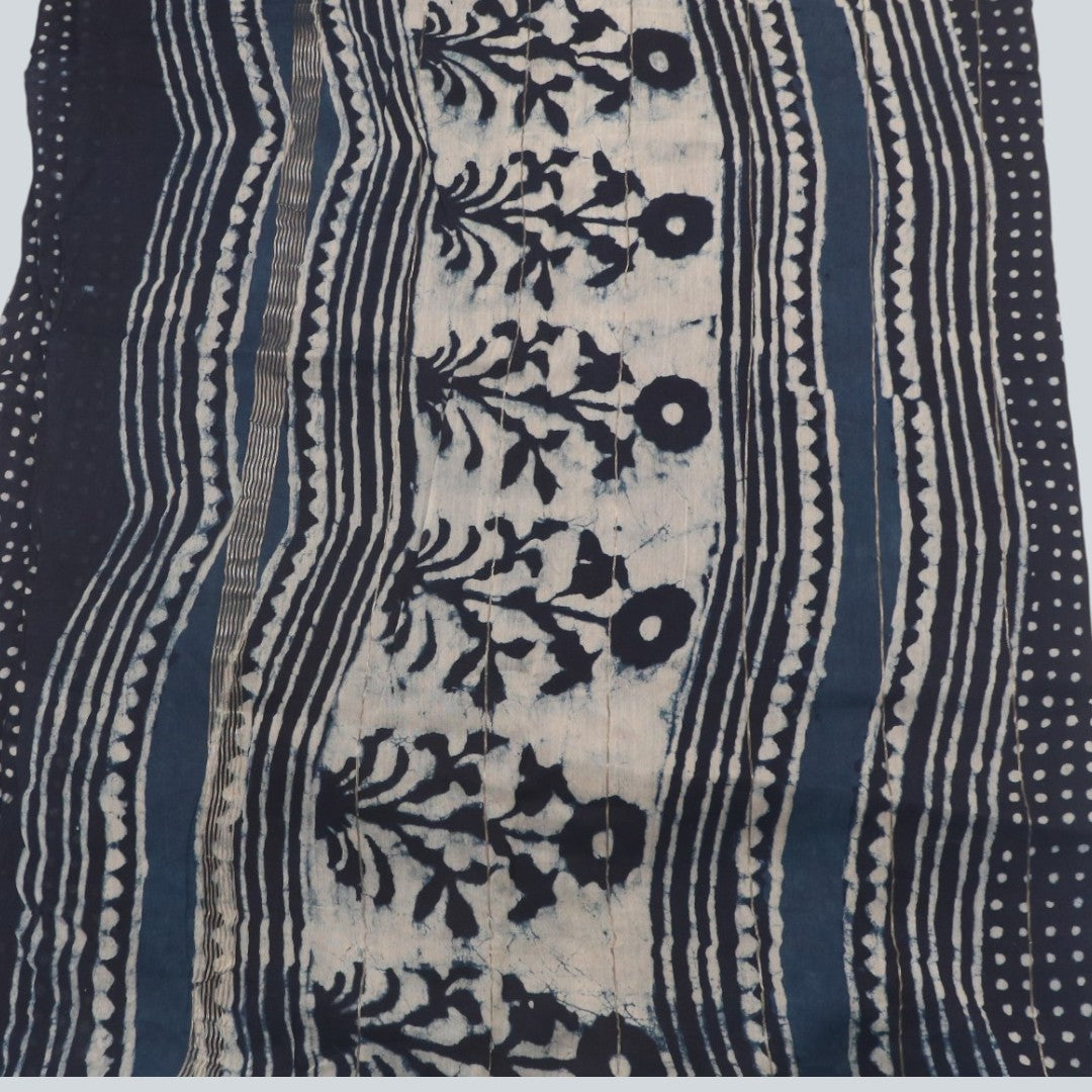 Indigo Polka Maheshwari - view 3