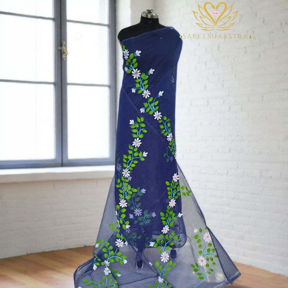 Hand Painted floral mural